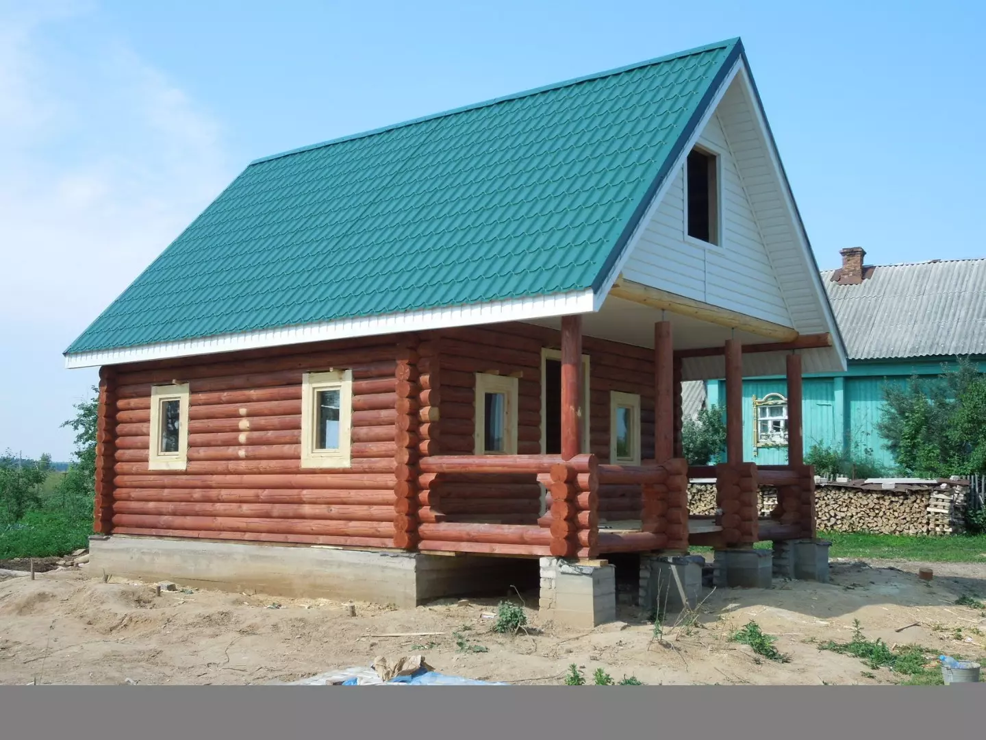 Металлочерепица Супермонтеррей 0,4мм RAL 5021