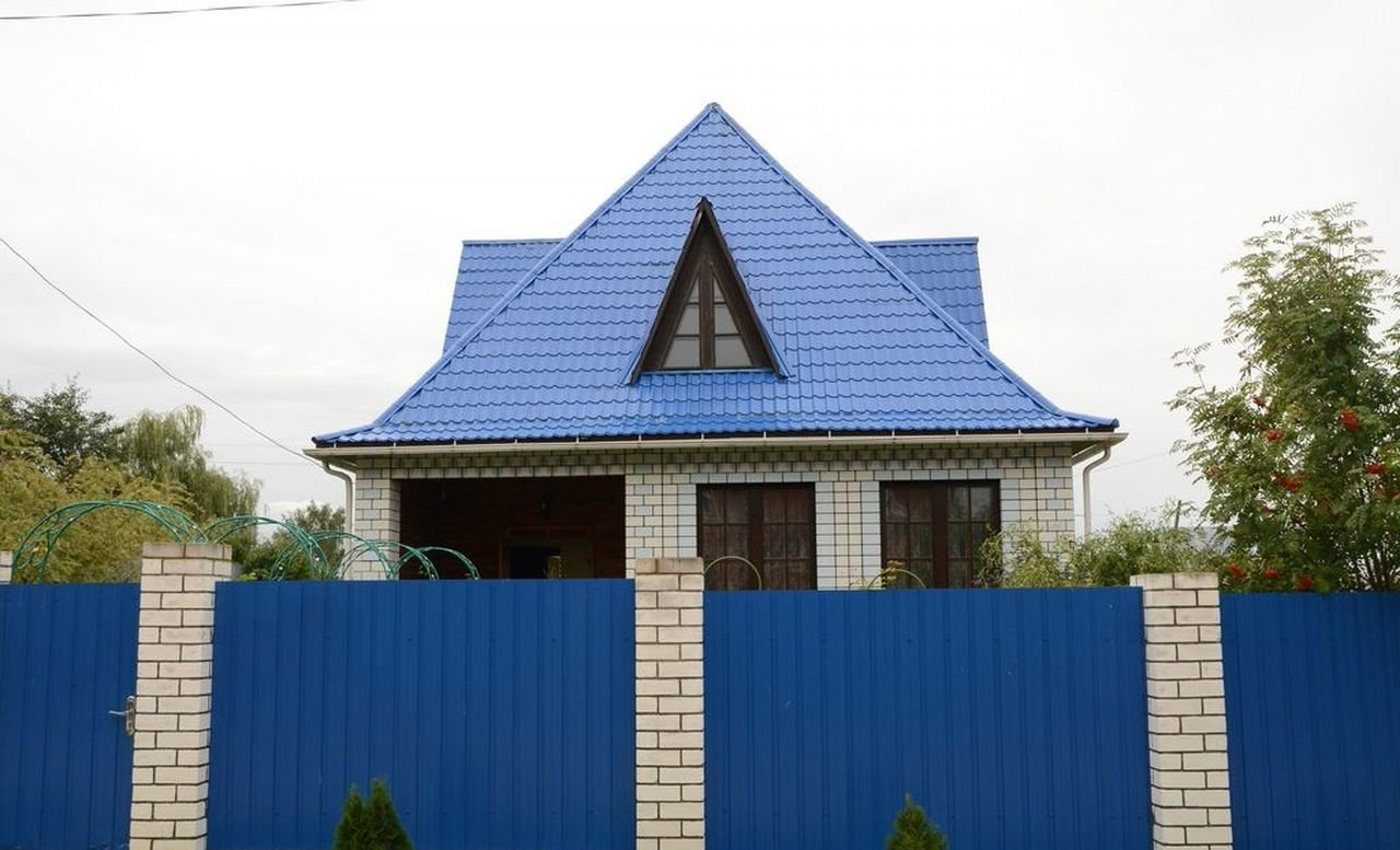 Металлочерепица Супермонтеррей 0,5мм RAL 5005