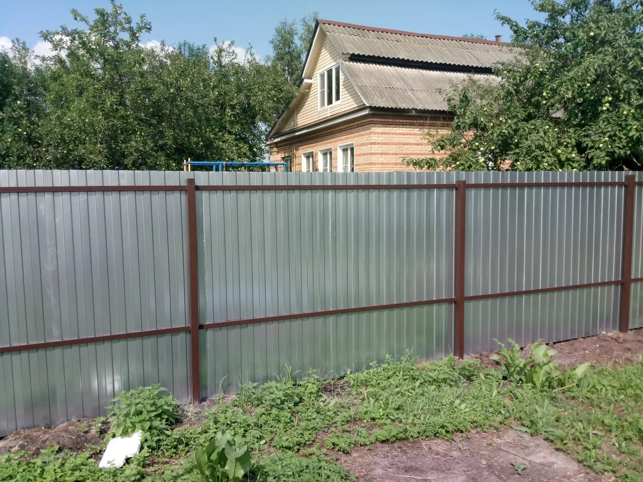 Профнастил С-8 0,4мм Цинк