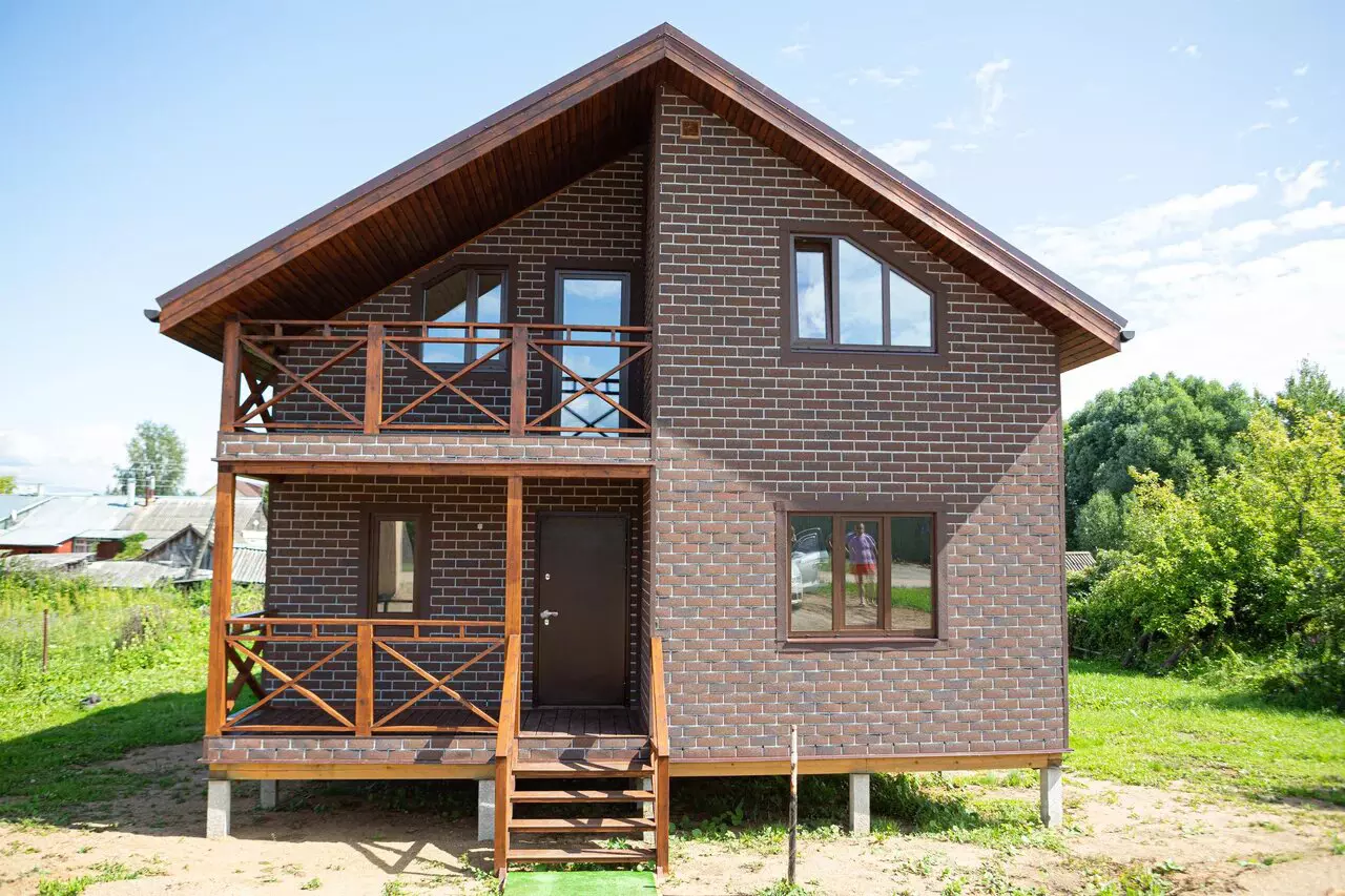 Фасадная плитка HAUBERK Баварский кирпич (2м2/уп)