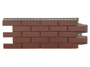Фасадная панель Grand Line Клинкерный кирпич Design Plus корица (шов темно-бежевый)