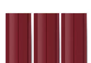 Штакетник ЕВРОПЛАНКА (прямой рез) 0,45 RAL 3005